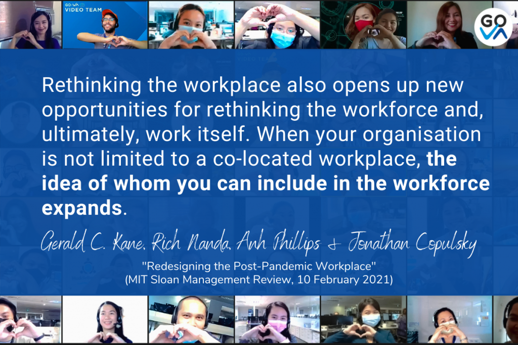 Quote on workforce expansion